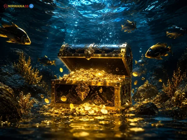 Tampilan permainan Star Fishing dengan suasana galaksi